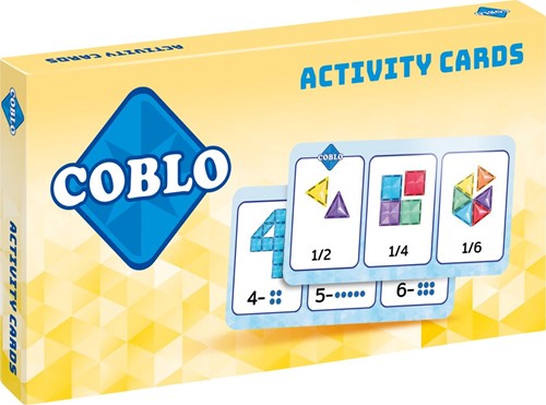 Coblo Spielzeug Magnetische Fliesen Aktivitätskarten 14 Stück