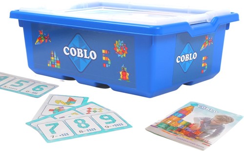 Coblo Spielzeug Magnetische Fliesen Classic Schachtel 200 Stück