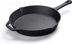 Koock Amsterdam Skillet Gusseisen – Bratpfanne – geeignet für alle Herdarten, einschließlich Grill und Induktion