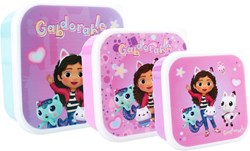 Vadobag Gabby's Dollhouse Snackbox 3-in-1 Fresh Bites rosa Brotdose