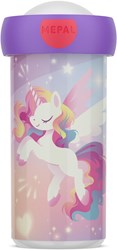 Mepal gourde école Unicorn Glow - 300 ml - étanche et sans BPA