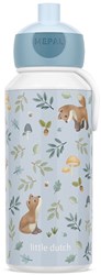 Mepal gourde pop-up Campus 400ml - Forest Friends - étanche et pratique pour enfants