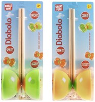 Diabolo spel hout/kunststof 30cm