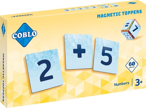 Coblo Spielzeug Magnetische Fliesen Toppers Zahlen 60 Stück