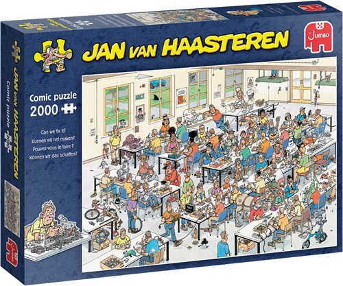 Jumbo Puzzle Können wir es schaffen? Jan van Haasteren 2000 Teile