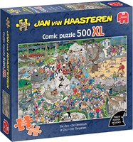 Jumbo Puzzle Jan van Haasteren 500XL Tiere Zoo XL Puzzleteile Erwachsene