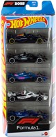 Hot Wheels voitures F1 jouets - lot de 5 voitures de course métal 1:64-3