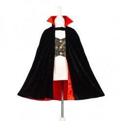 Souza for Kids Dracula Umhang - Kostümset mit Zähnen, 4-8 Jahre, 98-128 cm