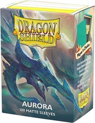 Asmodee Kartenhüllen Dragon Shield Matte Aurora 100 Stück TCG