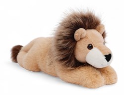 ONE LOVE One Love Knuffel - Mannelijke Leeuw Leonard Geel En Bruin