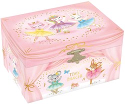 GIGGLE AND HONEY Muziekdoos Juwelen - Dierenballerina - Swan Lake