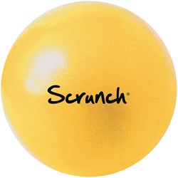 Scrunch balle jouet jaune silicone ballon de plage pliable