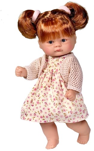 ASI DREAMS Doll Bomboncín 20cm - Beige / Rose Flower Clothes