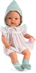 Asi Babypuppe Alex 36cm - Puppe mit weißem Body - Spielzeugpuppe