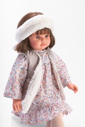Asi Babypuppe Pepa 57cm - Puppenkleidung Liberty Print mehrfarbig