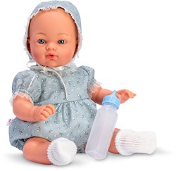 Asi Babypuppe Koke 36cm - Puppe mit blauem Body - Spielzeugpuppe