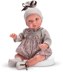 Asi Babypuppe Leo 36cm mit Martina Kleidung - Puppenspielzeug