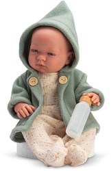 Asi Babypuppe Pablo 43cm - grüne Iris Kleidung Puppen Spielzeug