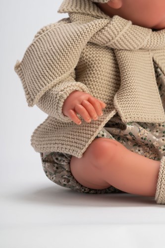 Asi Babypuppe Javier 46cm Reborn Limited Edition Puppe für Kinder