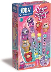 Clementoni coffret créatif personnalisation de stylos avec fantaisie