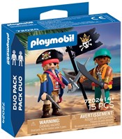 Playmobil coffret pirates - Duopack 72024 figurines pirates