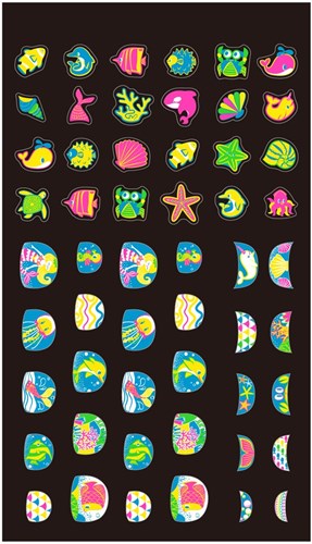 Avenir Nagelsticker Ozean - Kreative Nail Art für Kinder-3