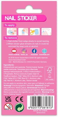 Avenir Nagelsticker Ozean - Kreative Nail Art für Kinder-2