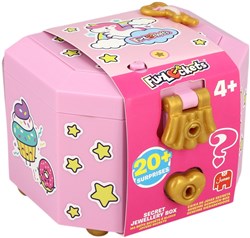 Jumbo FunLockets boîte à bijoux secrète avec 20 surprises jouet