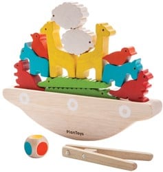 PlanToys Holzspielzeug Balancierendes Boot