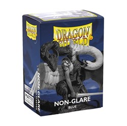 Asmodee Kartenhüllen Dragon Shield Non-Glare Matte Blau 100 Stück