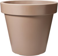 OttoSimon Blumentopf Kunststoff rund 40cm mokka Pflanzgefäß Garten-3