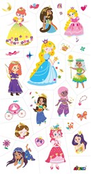 Avenir Tattoo Sticker Prinzessin - temporäre Kindertattoos Prinzessinnen