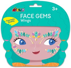 AVENIR Face Art - Face Gem Stickers - Vleugels
