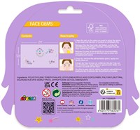 Avenir Face Art Gesichtssticker Stern - bunte Kinder Make-up Sticker