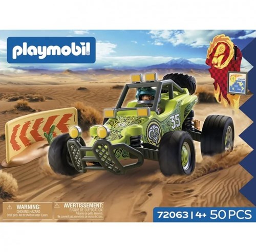 Playmobil Buggy tout-terrain voiture jouet pour enfants aventuriers-3