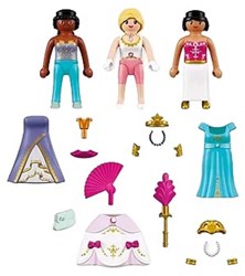 Playmobil Prinzessinnen Spielset - Drei Prinzessinnen Fantasie Spielzeug