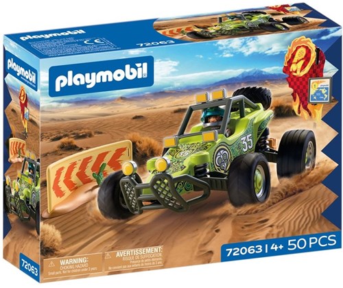 Playmobil Buggy tout-terrain voiture jouet pour enfants aventuriers-2