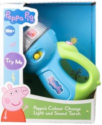 PEPPA COLOUR CHANGE TORCH