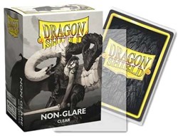 Asmodee Kartenhüllen Dragon Shield Non-Glare Matte Clear 100 Stück TCG