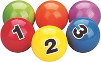 Juggle Bean Balls Set of 6 colors