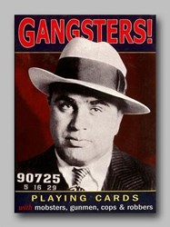 Boosterbox Gangsters cartes à jouer - Cartes de poker jeu simple carton