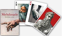 Piatnik cartes à jouer Michelangelo - jeu de cartes d'art poker