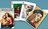 Piatnik jeu de cartes Raphael - cartes à jouer thème artistique pour enfants