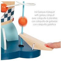 Goki Holz Motorikschleife Space Orbit 21 mit Galaxie-Katapult-2