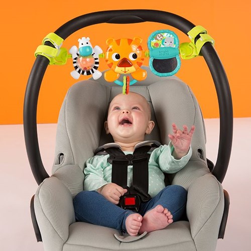 Bright Starts Baby Spielbogen mit Lichtern und Musik für Babyschale