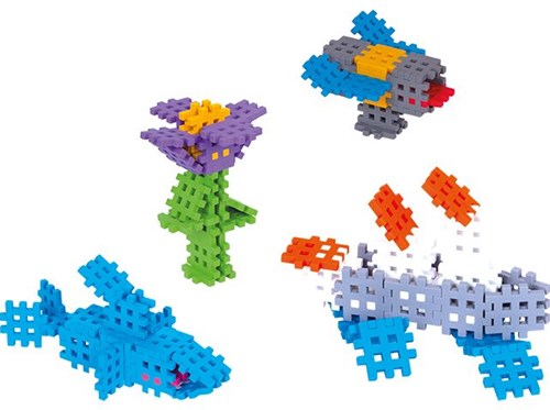 Marioinex Bausteine Mini Waffle - 500 Stück - Lernspielzeug-2