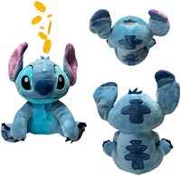 OttoSimon tirelire peluche Stitch - 20 cm - bleu - Lilo et Stitch-2