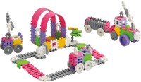 Marioinex Bauset Mini Waffle 140 Stück rosa Konstruktionsspielzeug-2