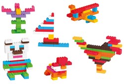 Marioinex Bausteine Classic Blocks 210 - farbenfrohes Konstruktionsspielzeug