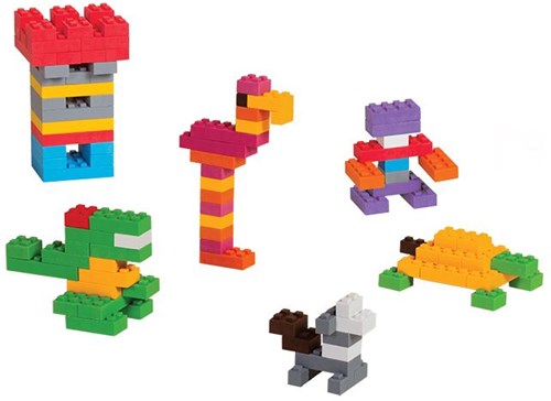 Marioinex Bausteine Classic Blocks 115 - buntes Konstruktionsspielzeug